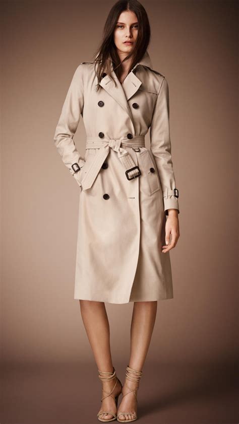 burberry kensington trench coat women's.